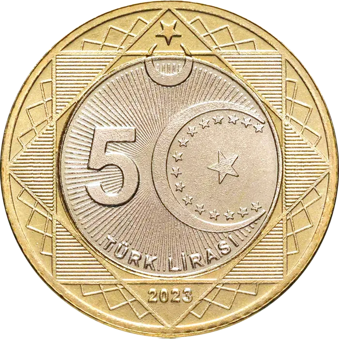 5 Türk Lirası 100. Yıl